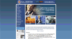 Desktop Screenshot of oanewton.com